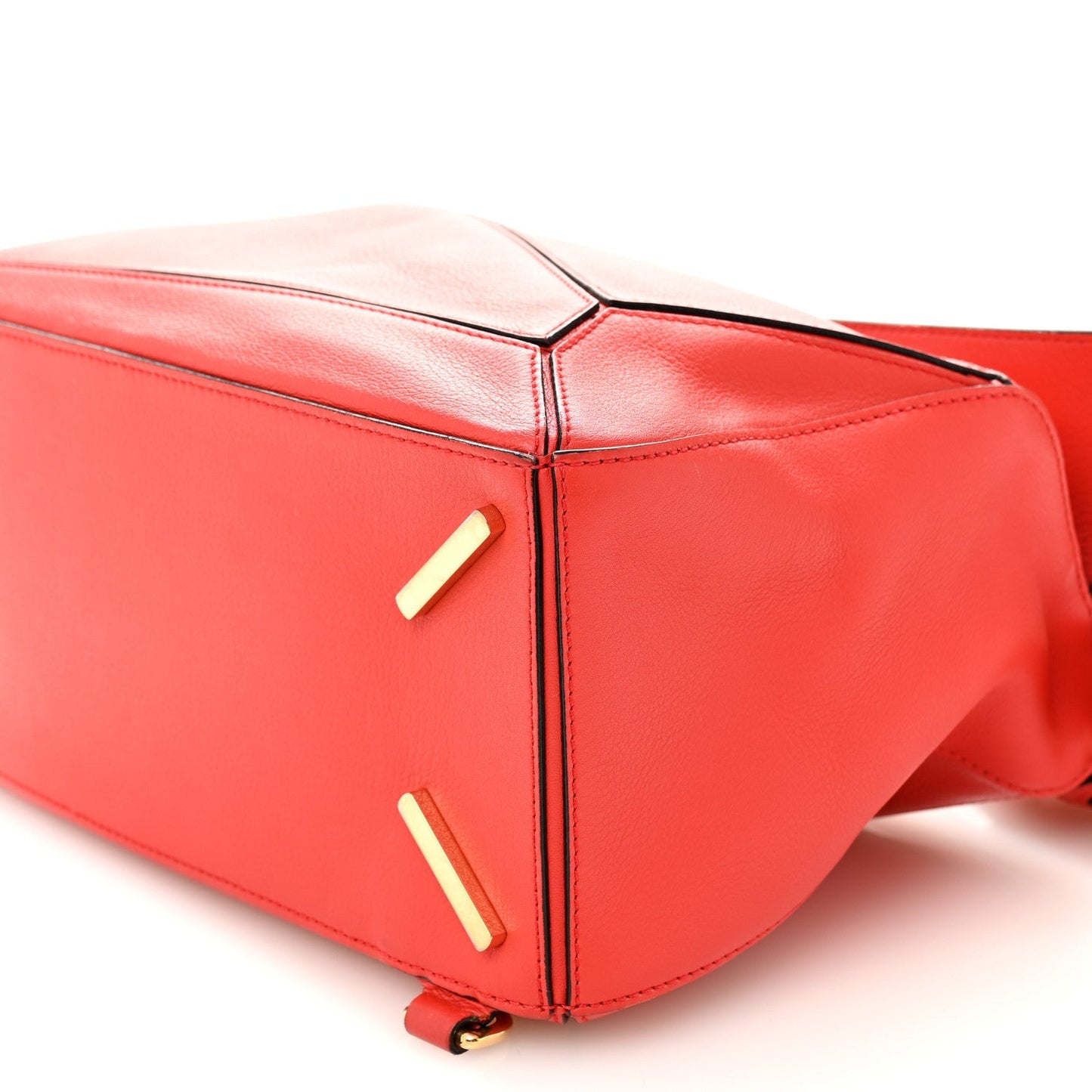 Calfskin Medium Puzzle Bag Scarlet