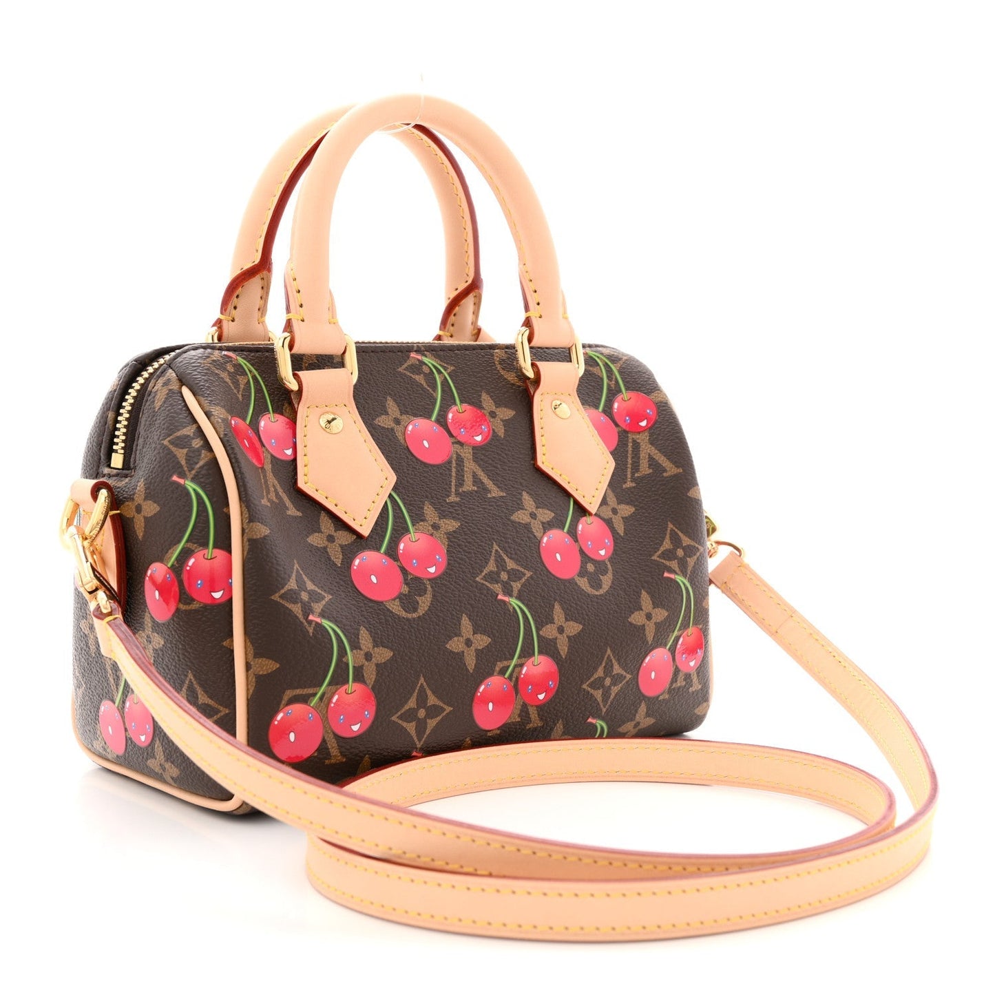 LV X TM Monogram Cerises Speedy Bandouliere 20