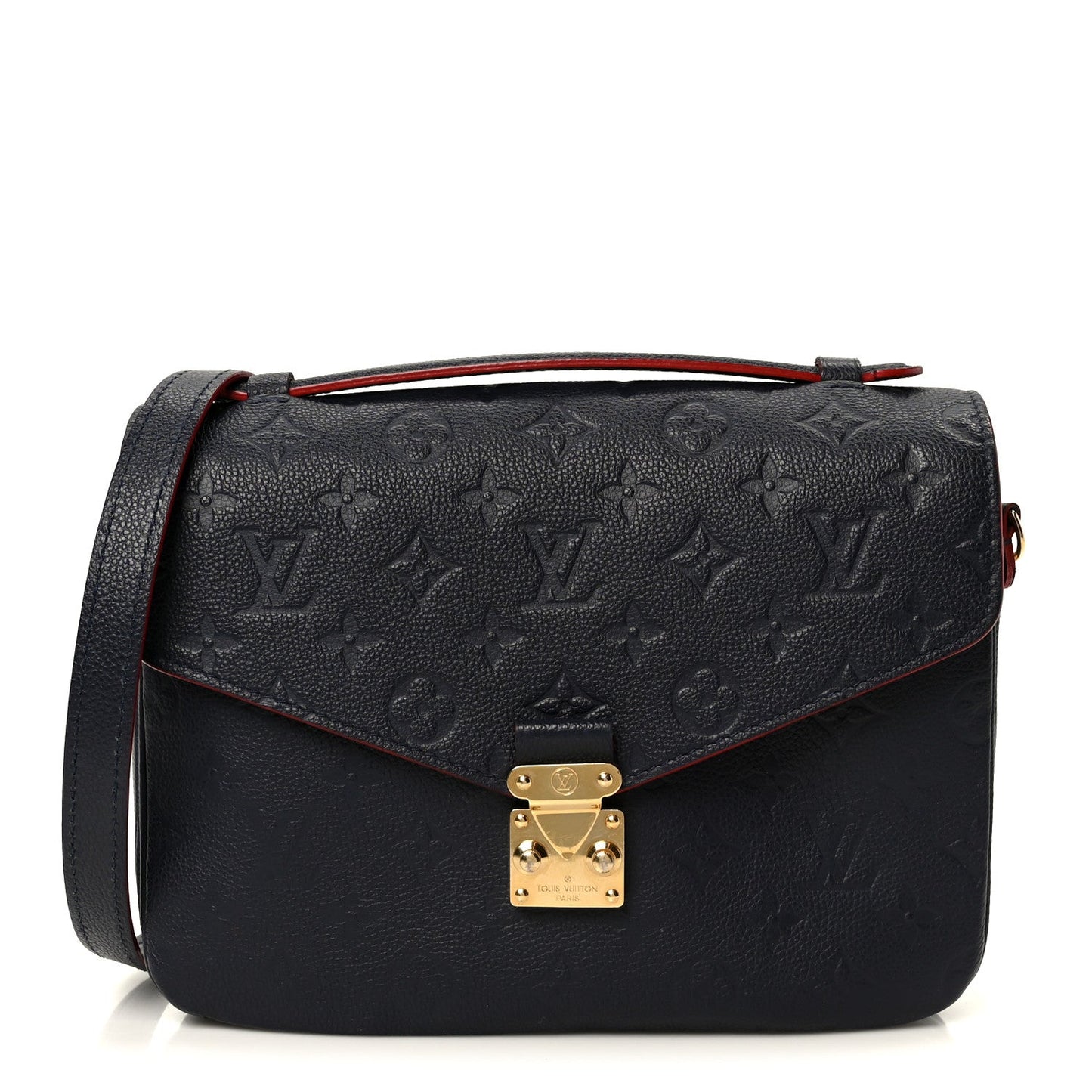 Empreinte Pochette Metis Marine Rouge