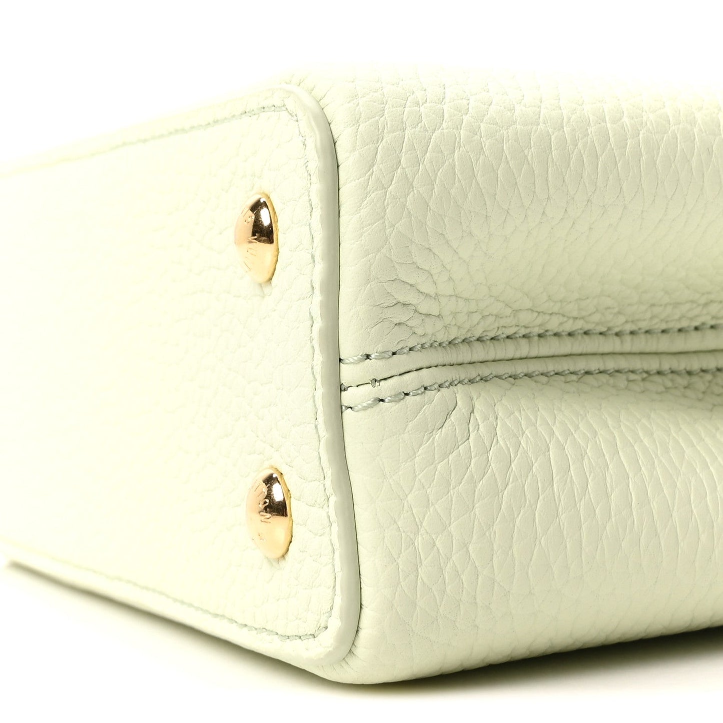 LV X TM Taurillon Mini Capucines Green