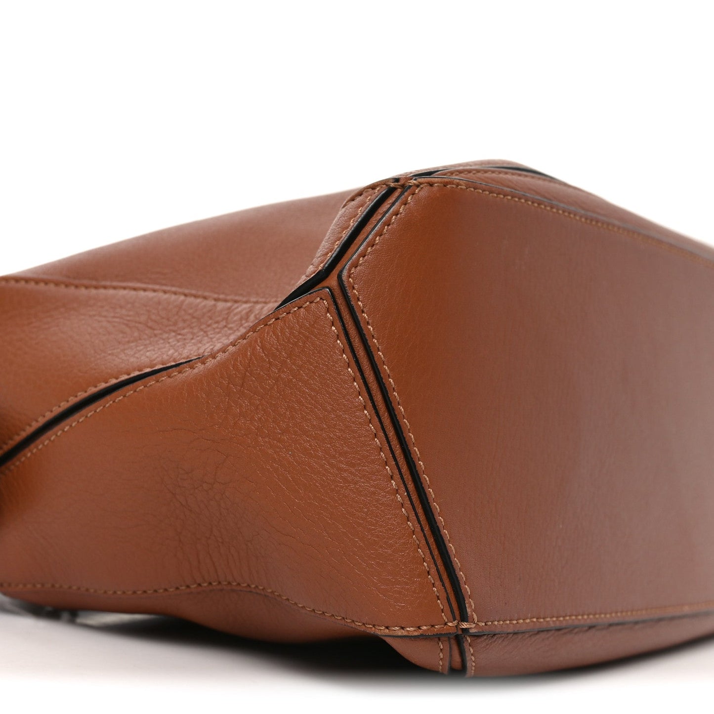 Calfskin Small Puzzle Bag Tan