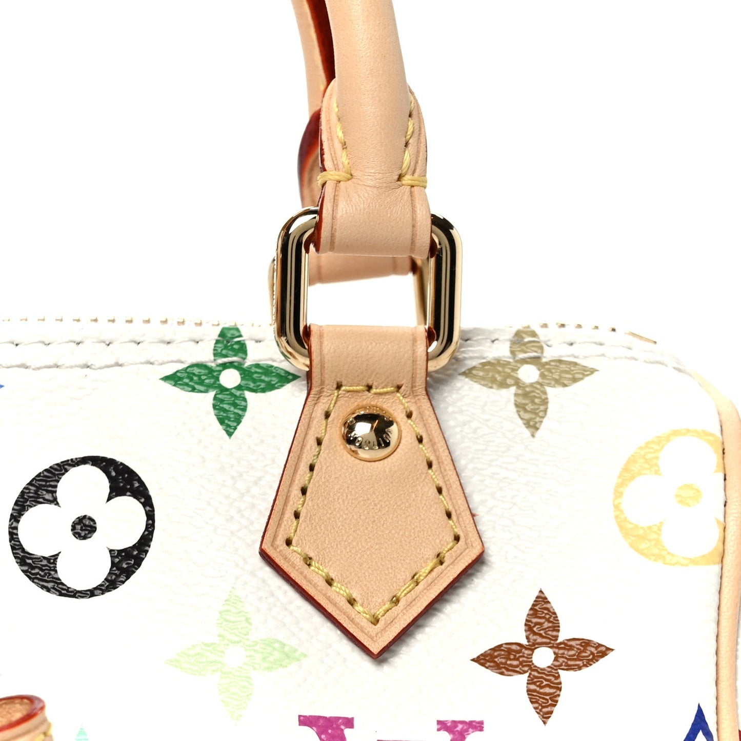 LV X TM Monogram Multicolor Nano Speedy White