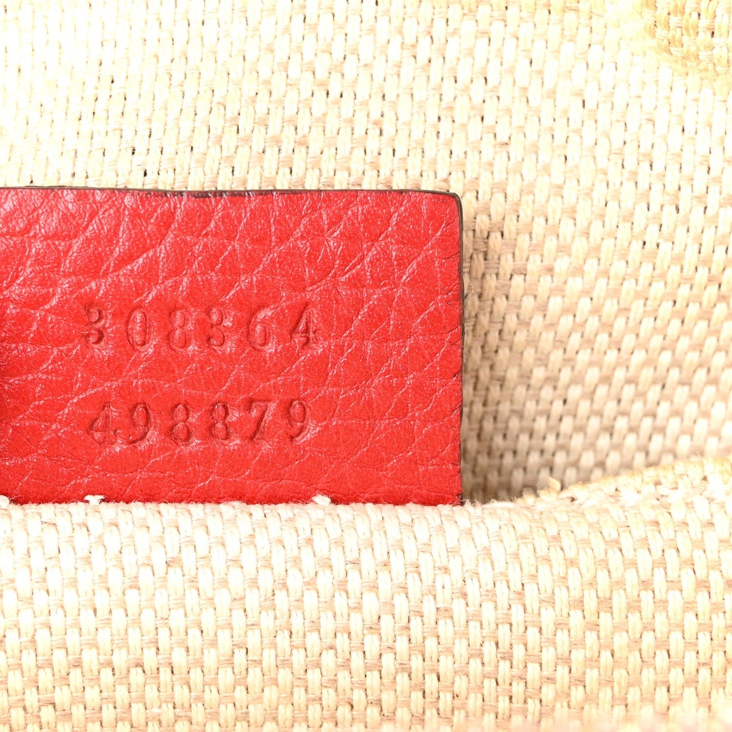 Pebbled Calfskin Small Soho Disco Bag Tabasco Red