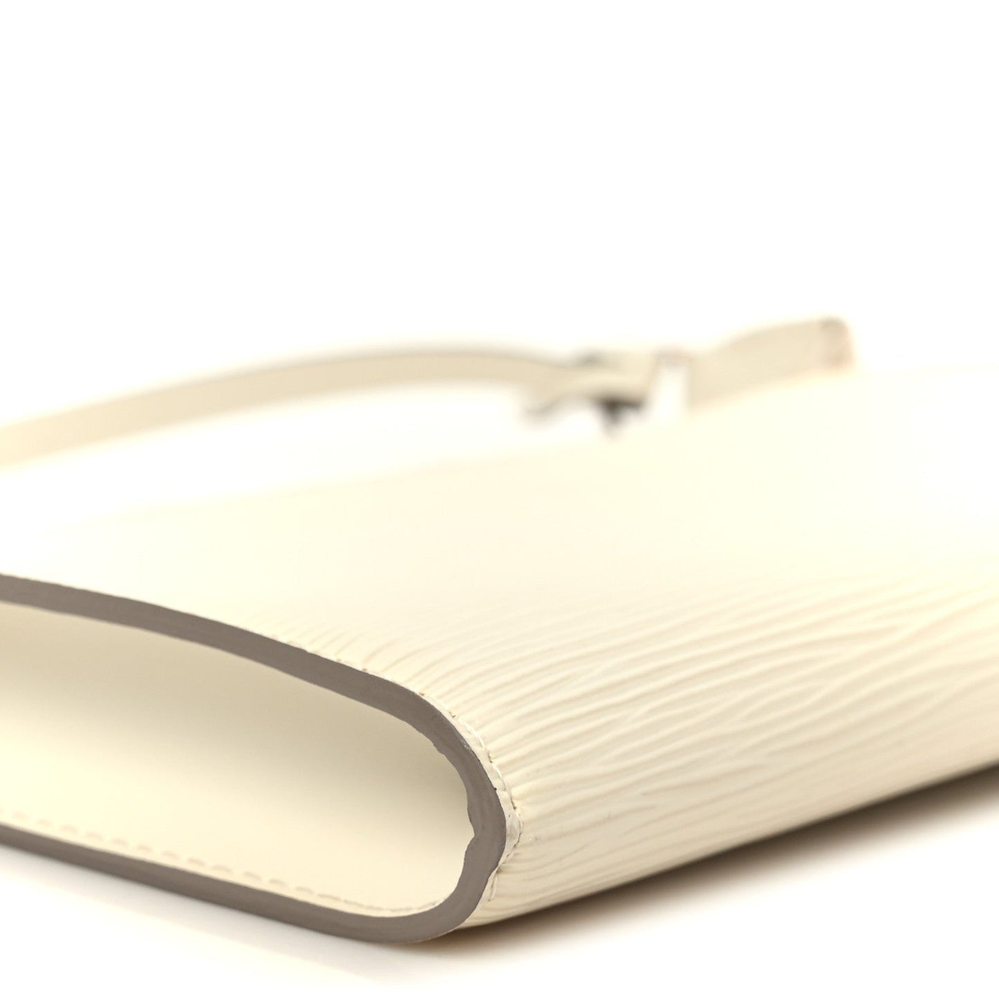 Epi Pochette Accessories 24 Ivory