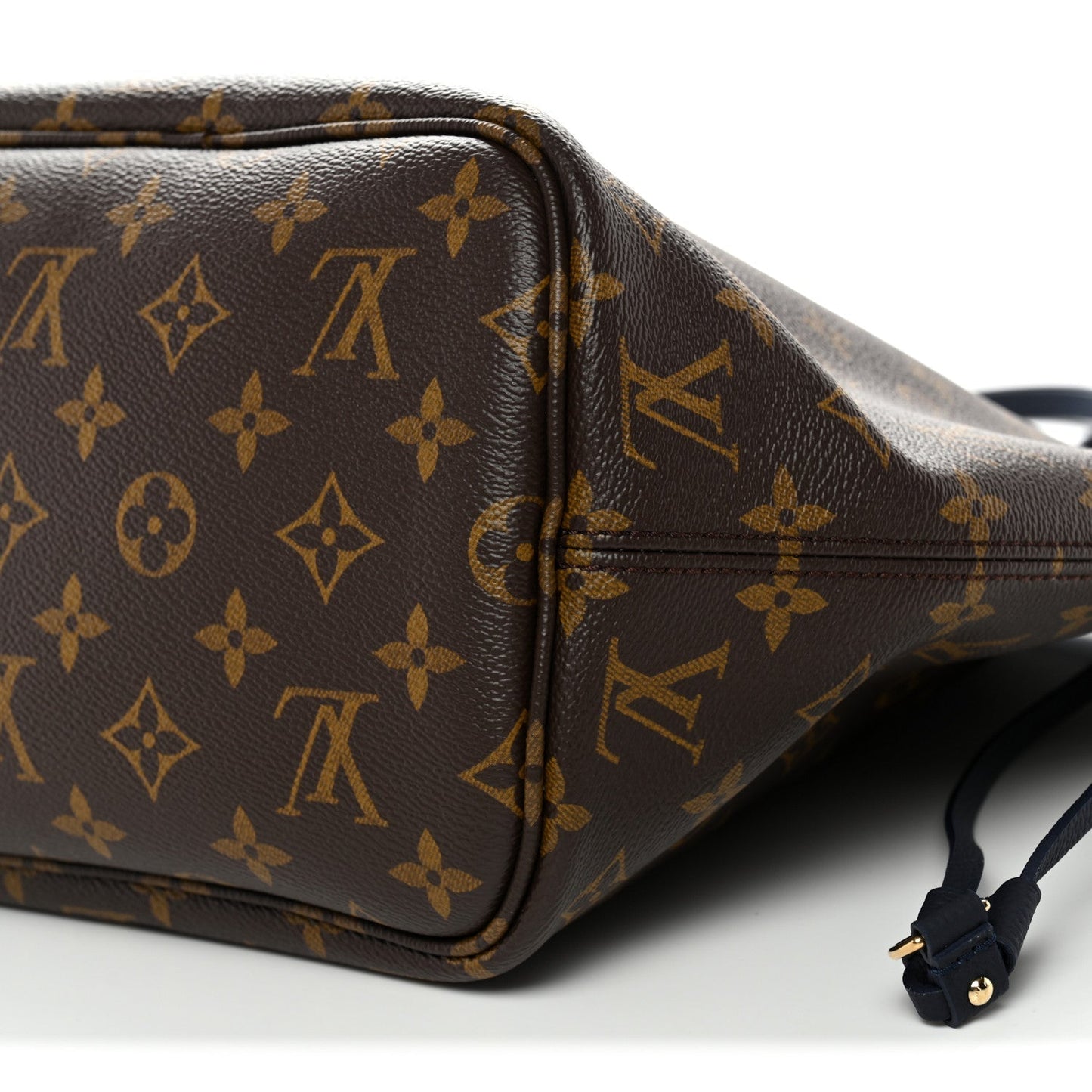 Monogram Calfskin Neo Neverfull Inside Out MM Navy