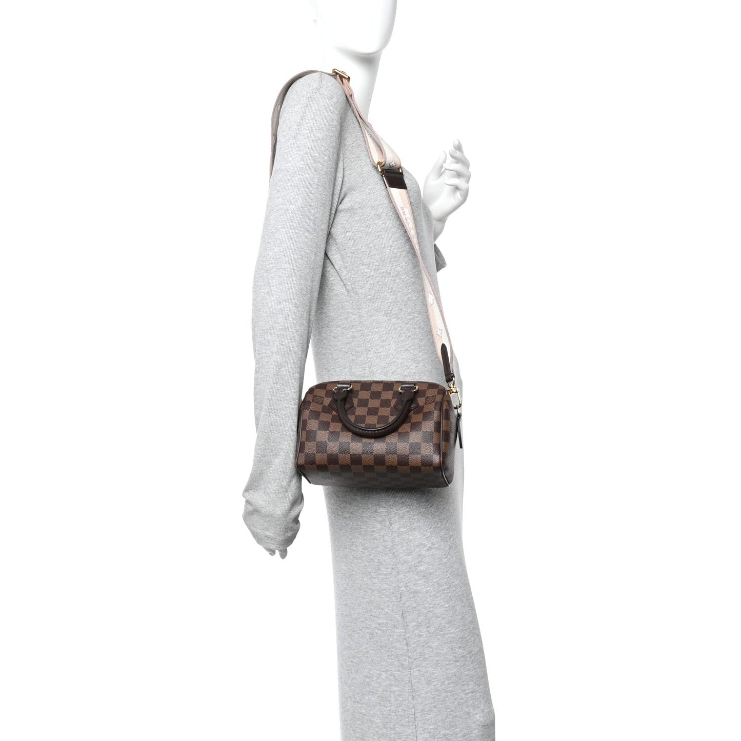 Damier Ebene Speedy Bandouliere 20