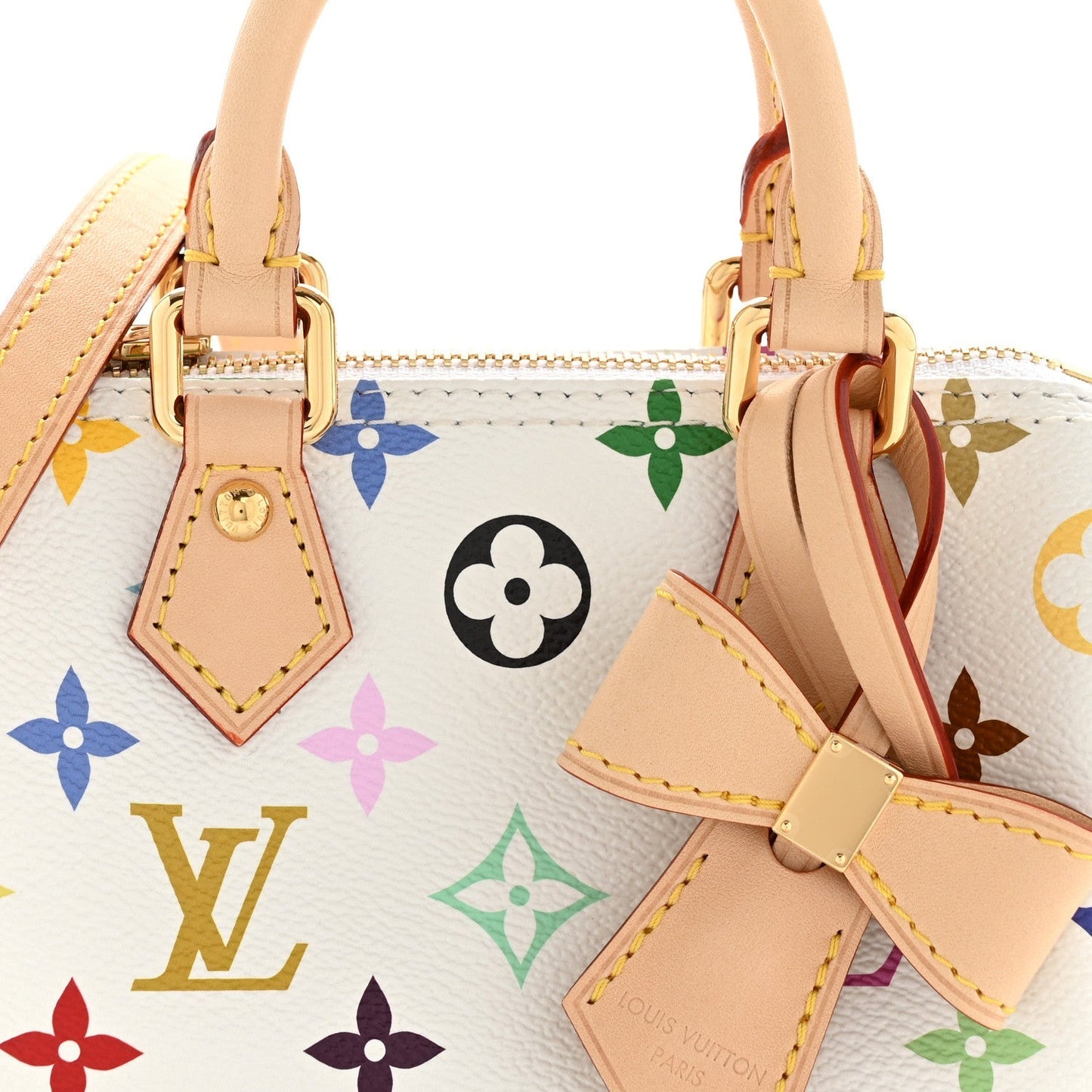 LV X TM Monogram Multicolor Nano Speedy White