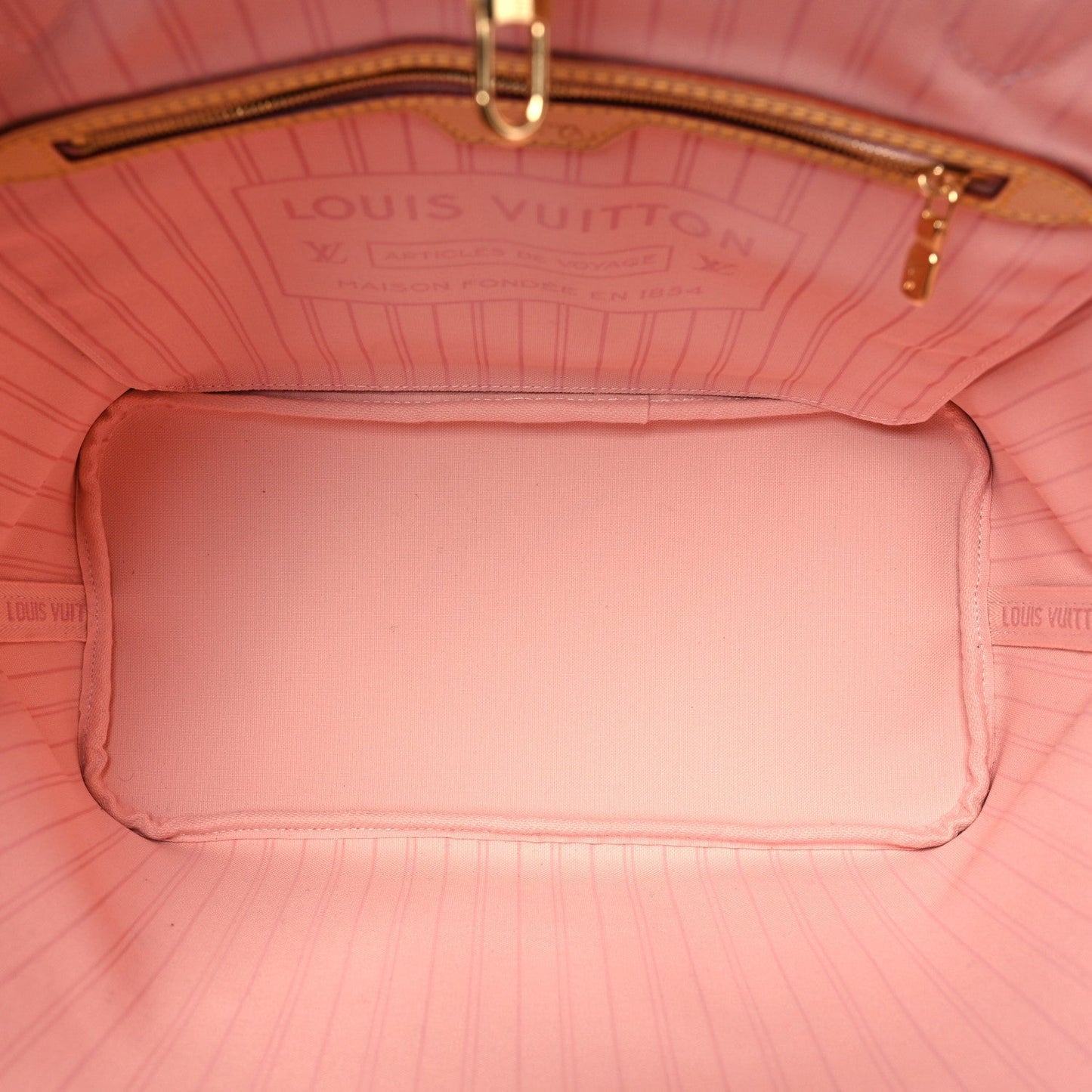 Damier Azur Neo Neverfull MM Rose Ballerine