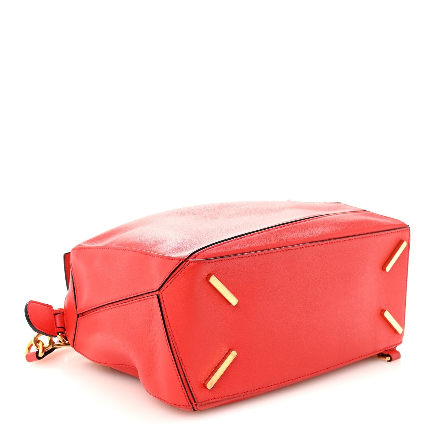 Calfskin Medium Puzzle Bag Scarlet