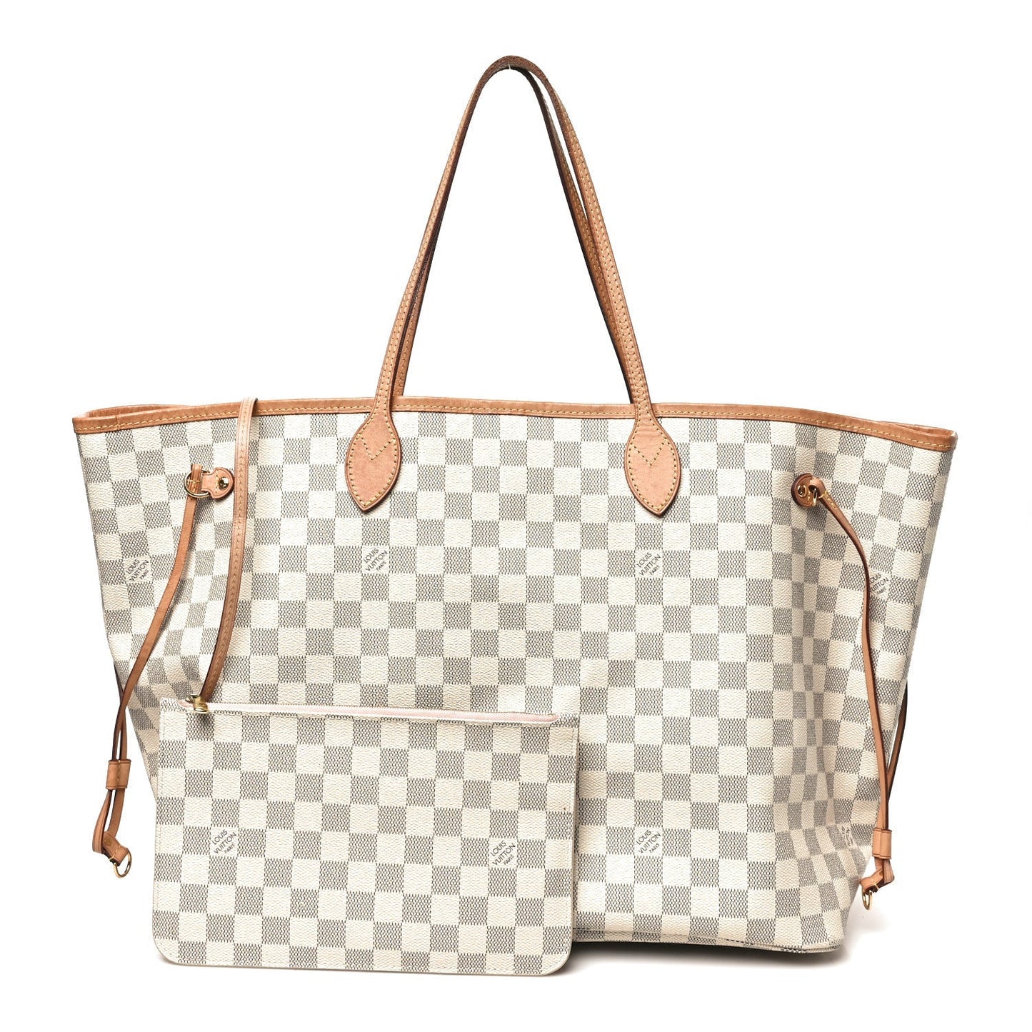 Damier Azur Neo Neverfull GM Rose Ballerine