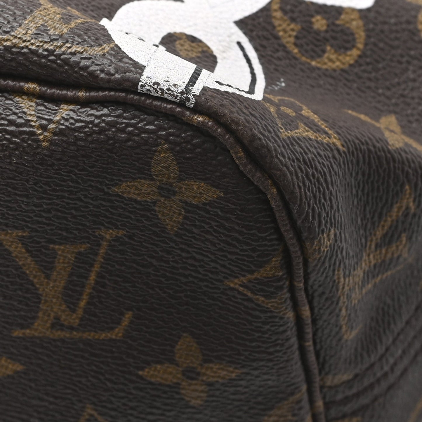 Monogram Bay Neverfull MM Rose Ballerine Poppy