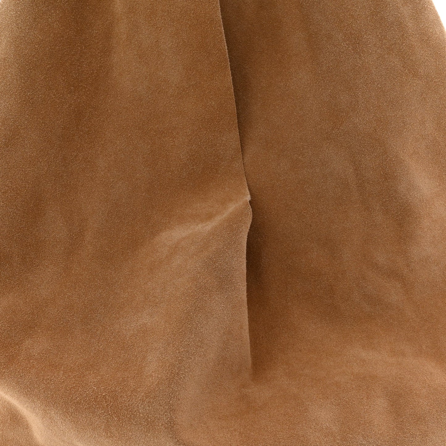 Suede Bindle Bag Warm Beige