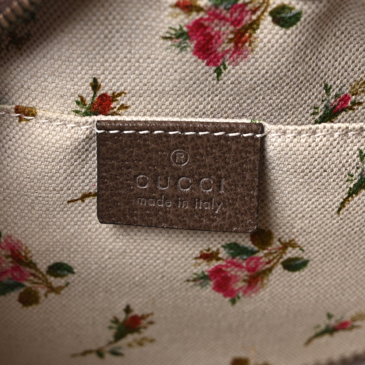 GG Supreme Monogram Web Neo Vintage Shoulder Bag Beige New Acero Crop