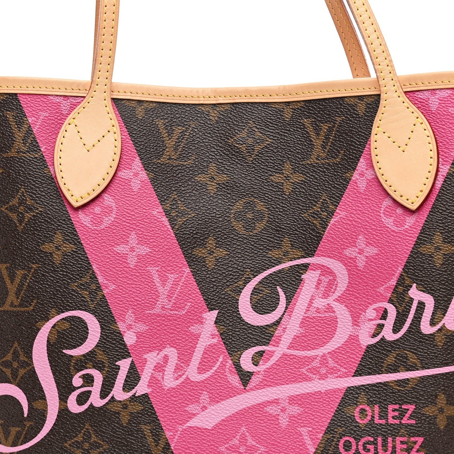 Monogram V Neverfull MM Grenade