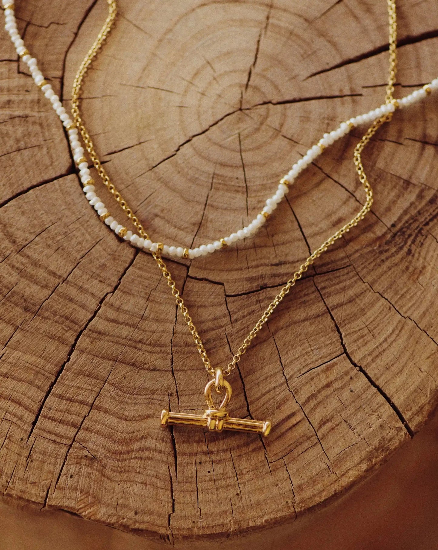 Andy Everyday Pearl Set | 18k Gold Plated, Pearl