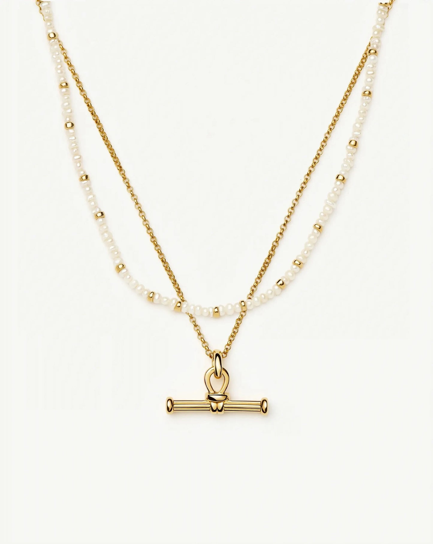 Andy Everyday Pearl Set | 18k Gold Plated, Pearl