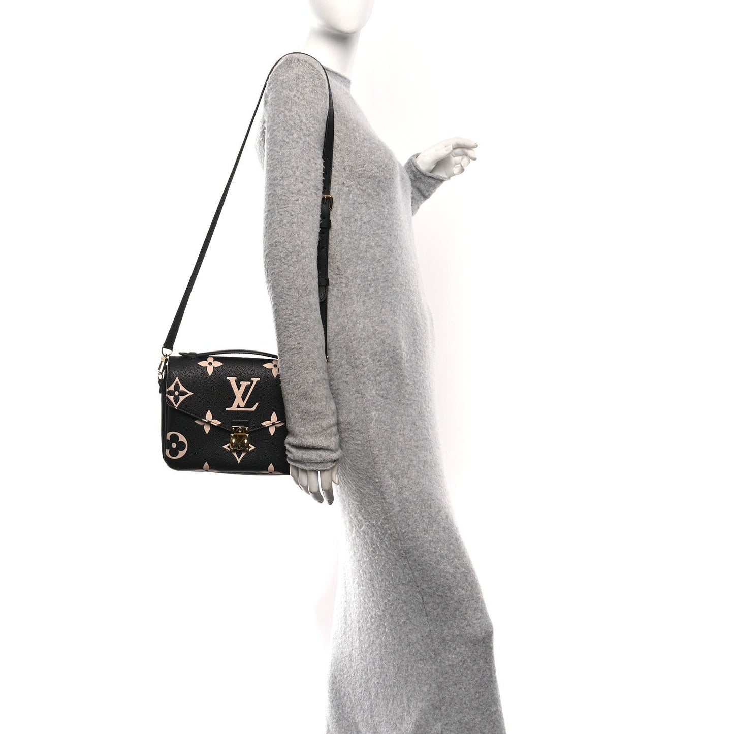 Empreinte Monogram Giant Pochette Metis Black Beige