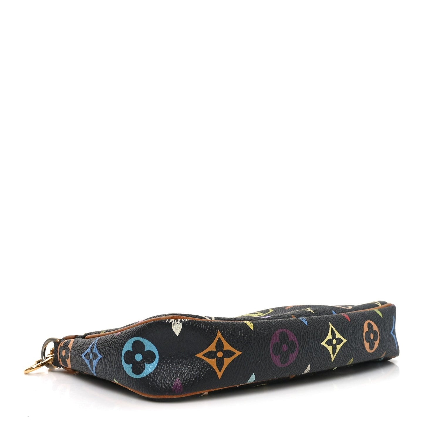 Monogram Multicolor Pochette Accessories Black
