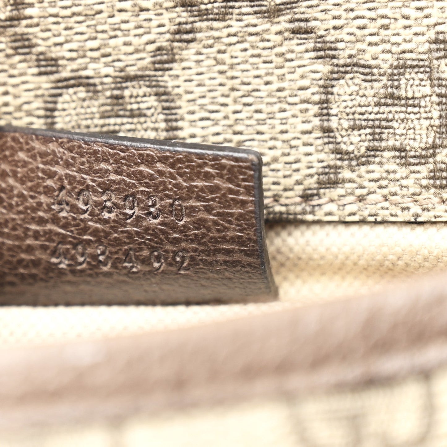 GG Supreme Monogram Neo Vintage Web Belt Bag Brown