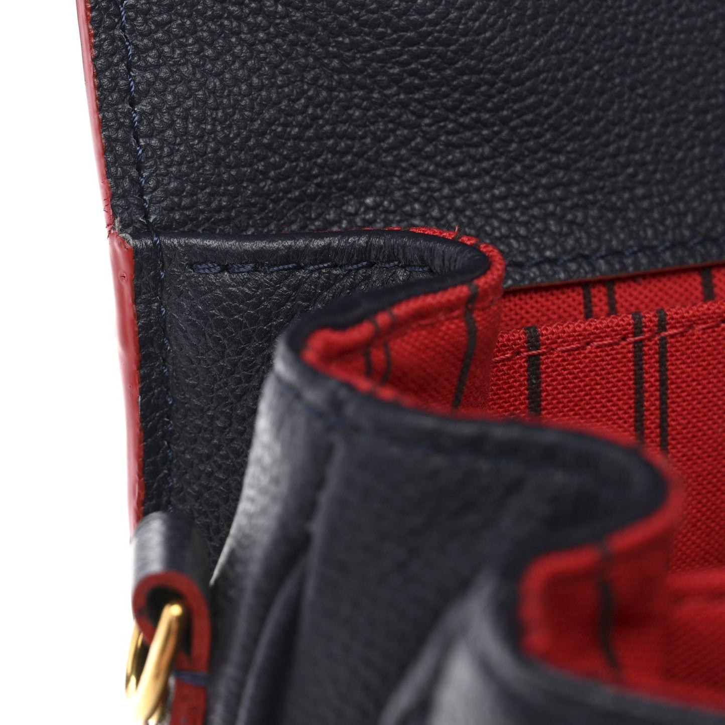 Empreinte Pochette Metis Marine Rouge