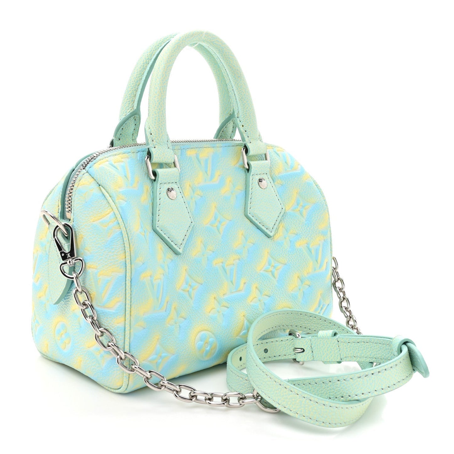 Empreinte Monogram Summer Stardust Speedy 20 Water Green