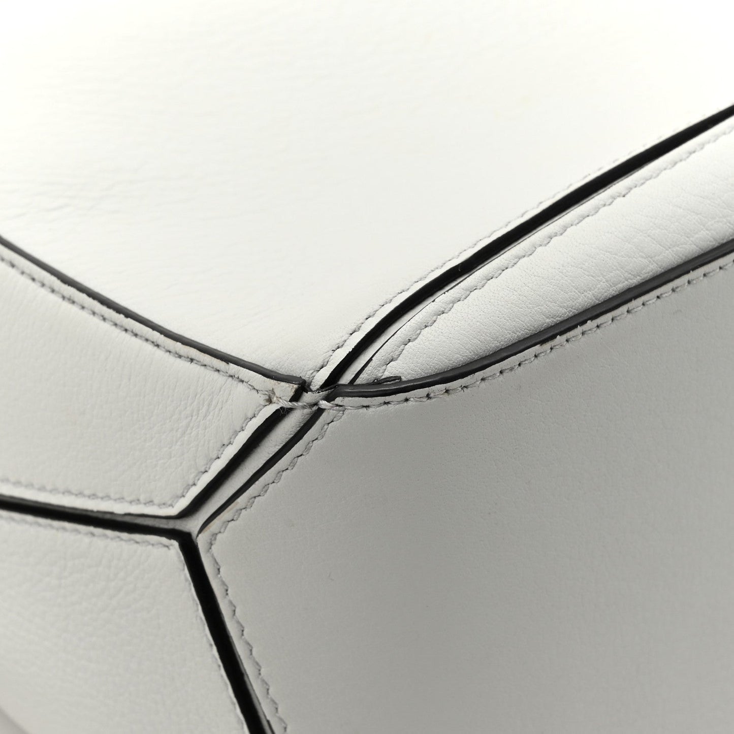 Calfskin Small Puzzle Bag Kaolin