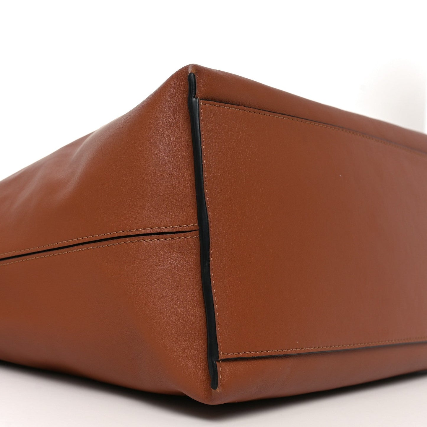 Supple Smooth Calfskin Jacquard Cubi Crossbody Bag Tan