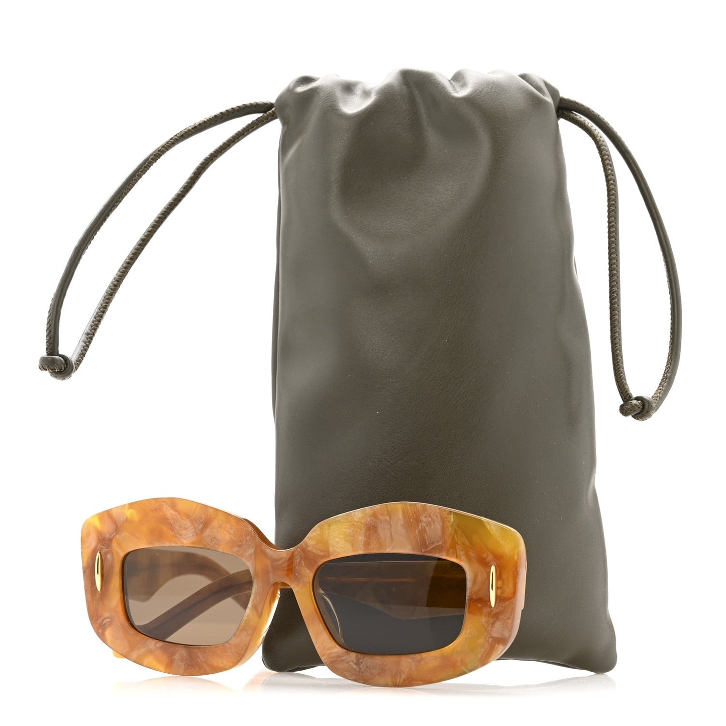 Acetate Anagram Cat Eye Sunglasses LW4011F Tortoise