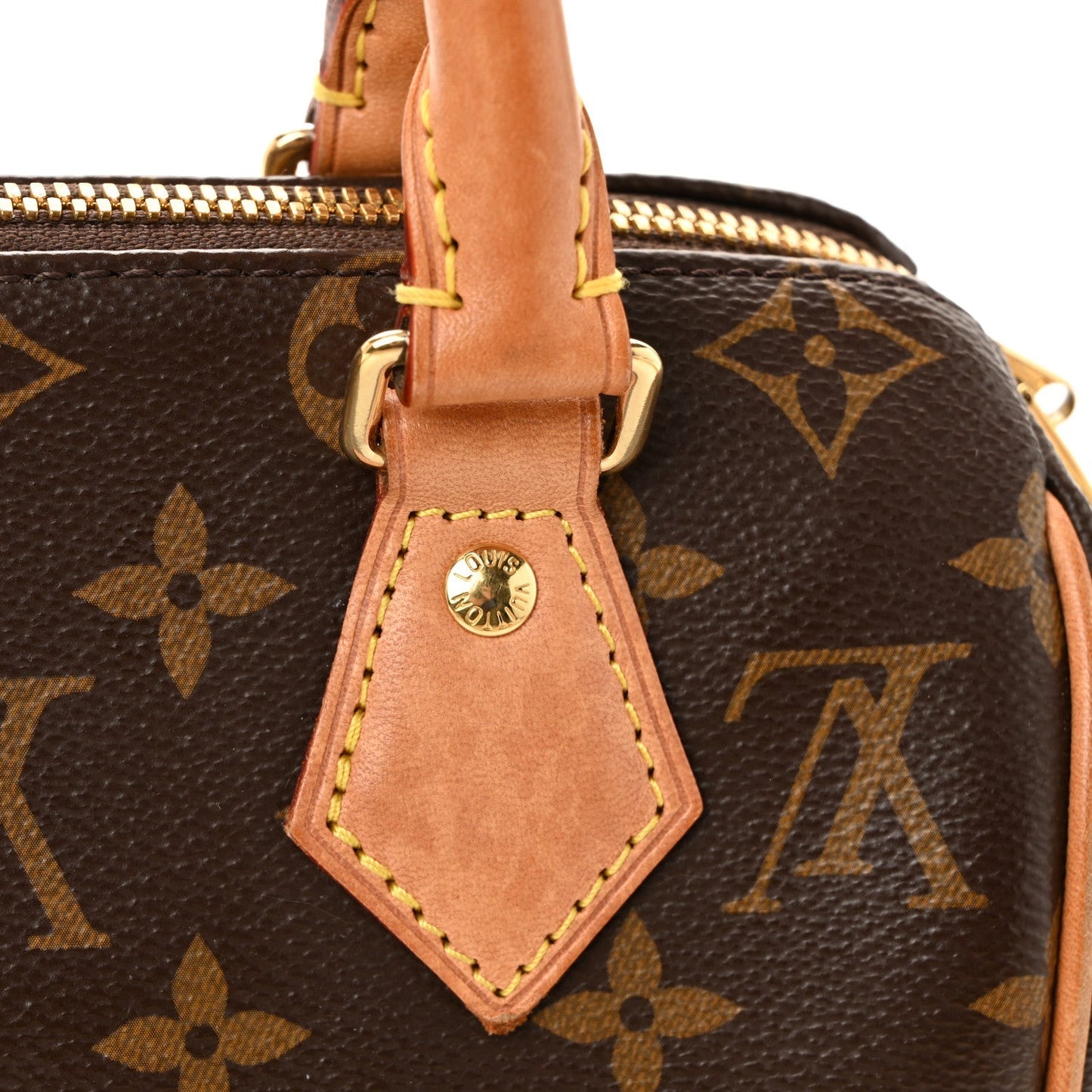 Monogram Speedy Bandouliere 20 Beige