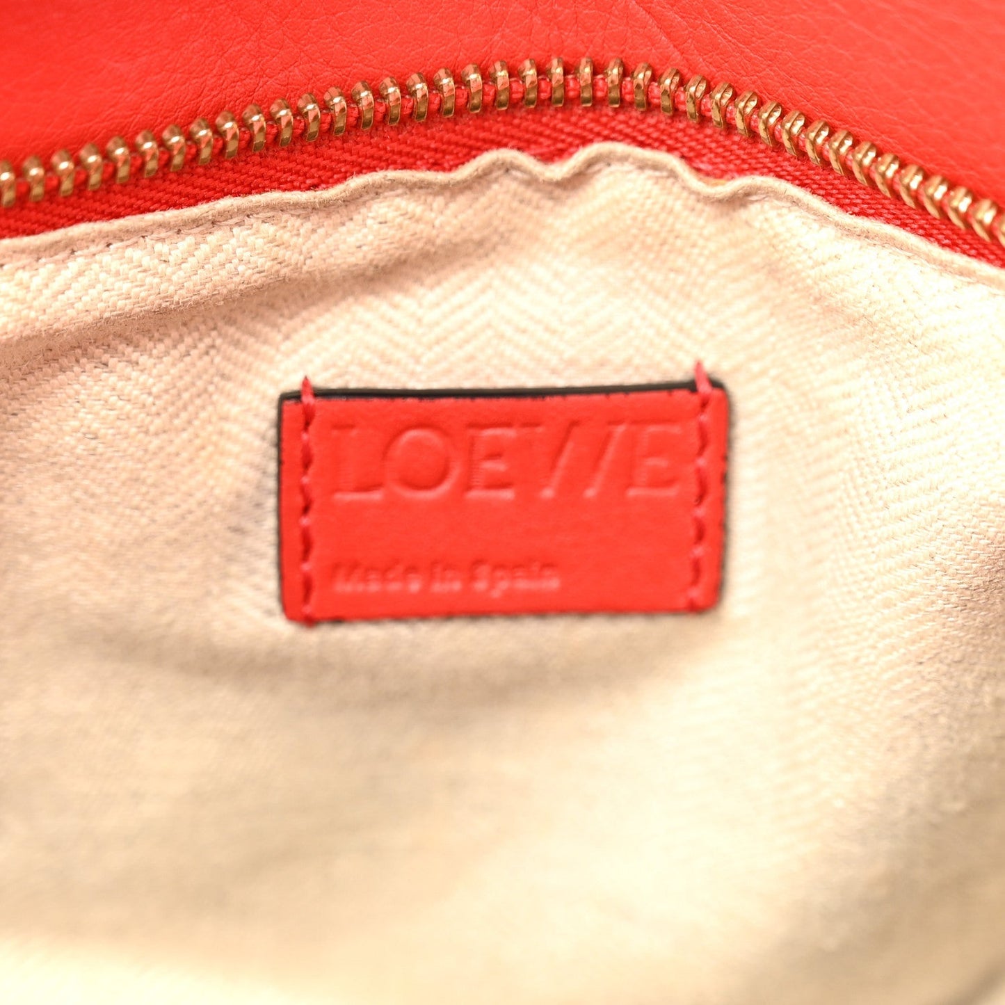 Calfskin Medium Puzzle Bag Scarlet