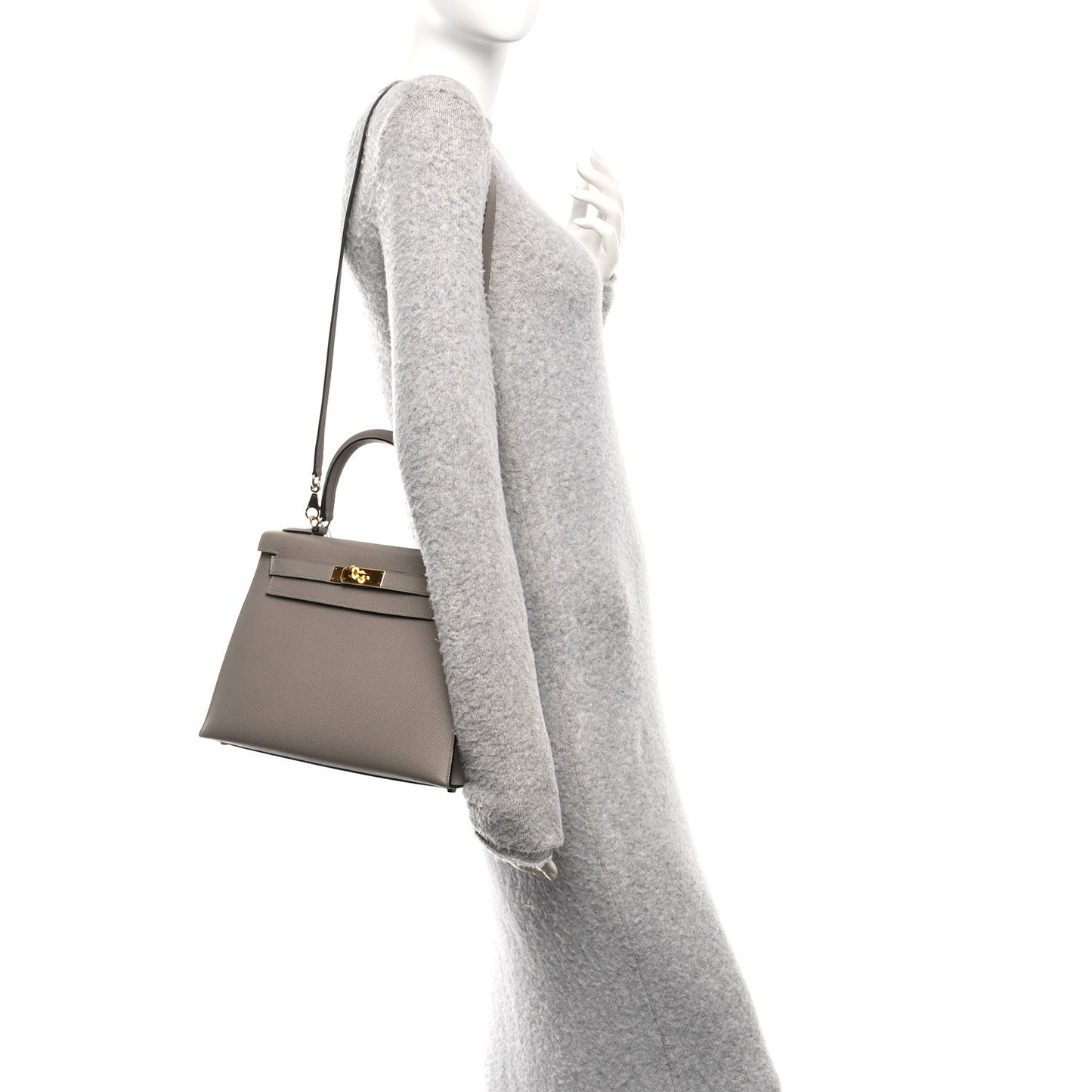 Epsom Kelly Sellier 28 Gris Asphalte