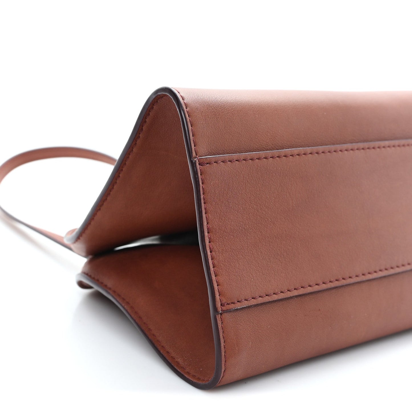 Smooth Calfskin Peggy Bag New Burgundy