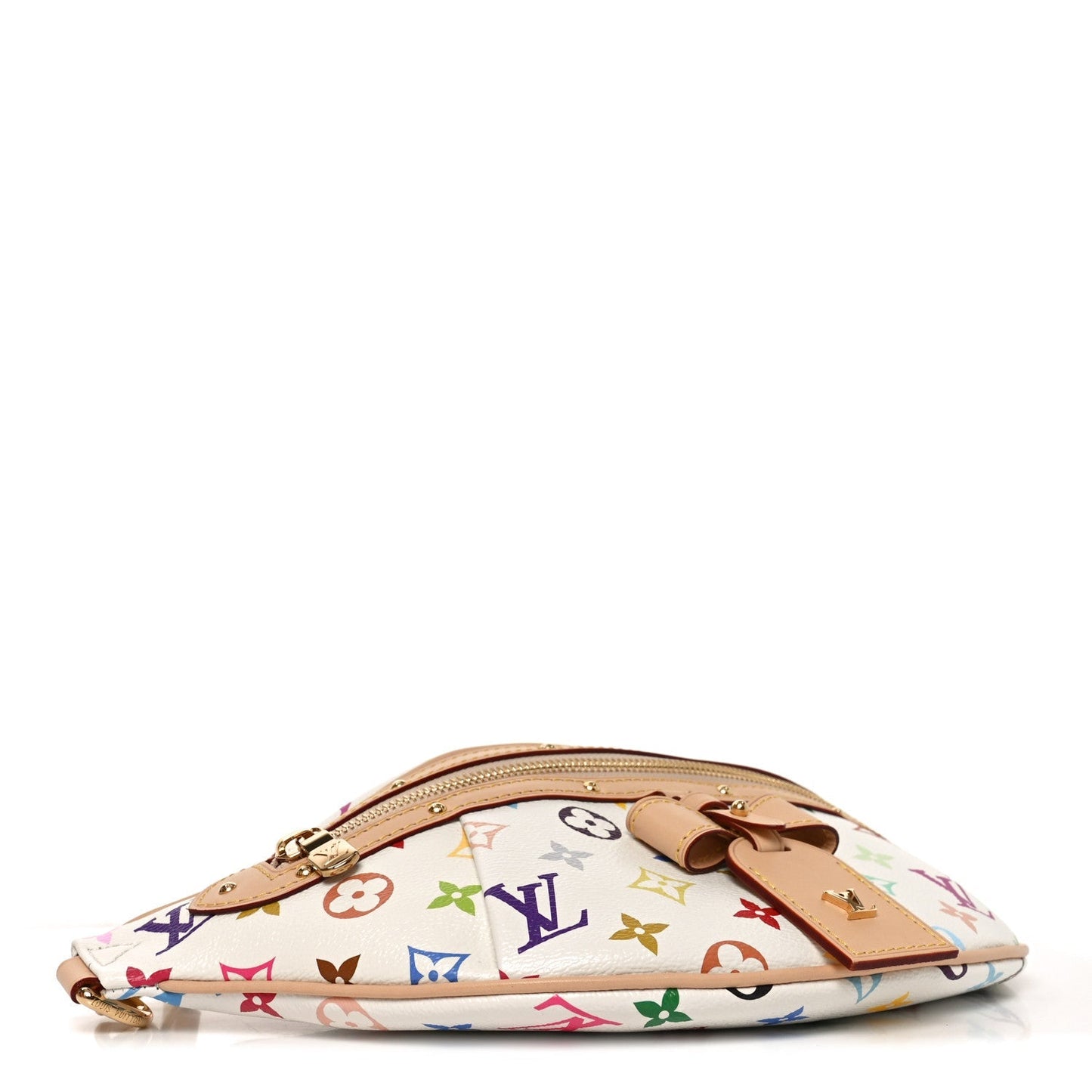 LV X TM Monogram Multicolor High Rise Bumbag White