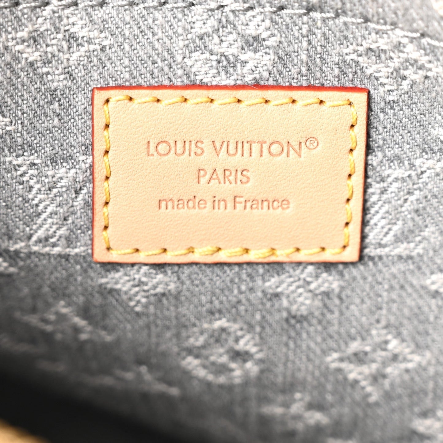 Monogram Denim Speedy Soft 30 Washed Gray
