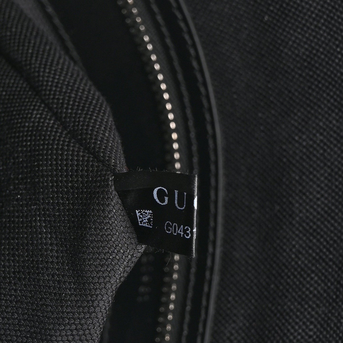GG Supreme Monogram Web Small Flat Messenger Bag Black Grey