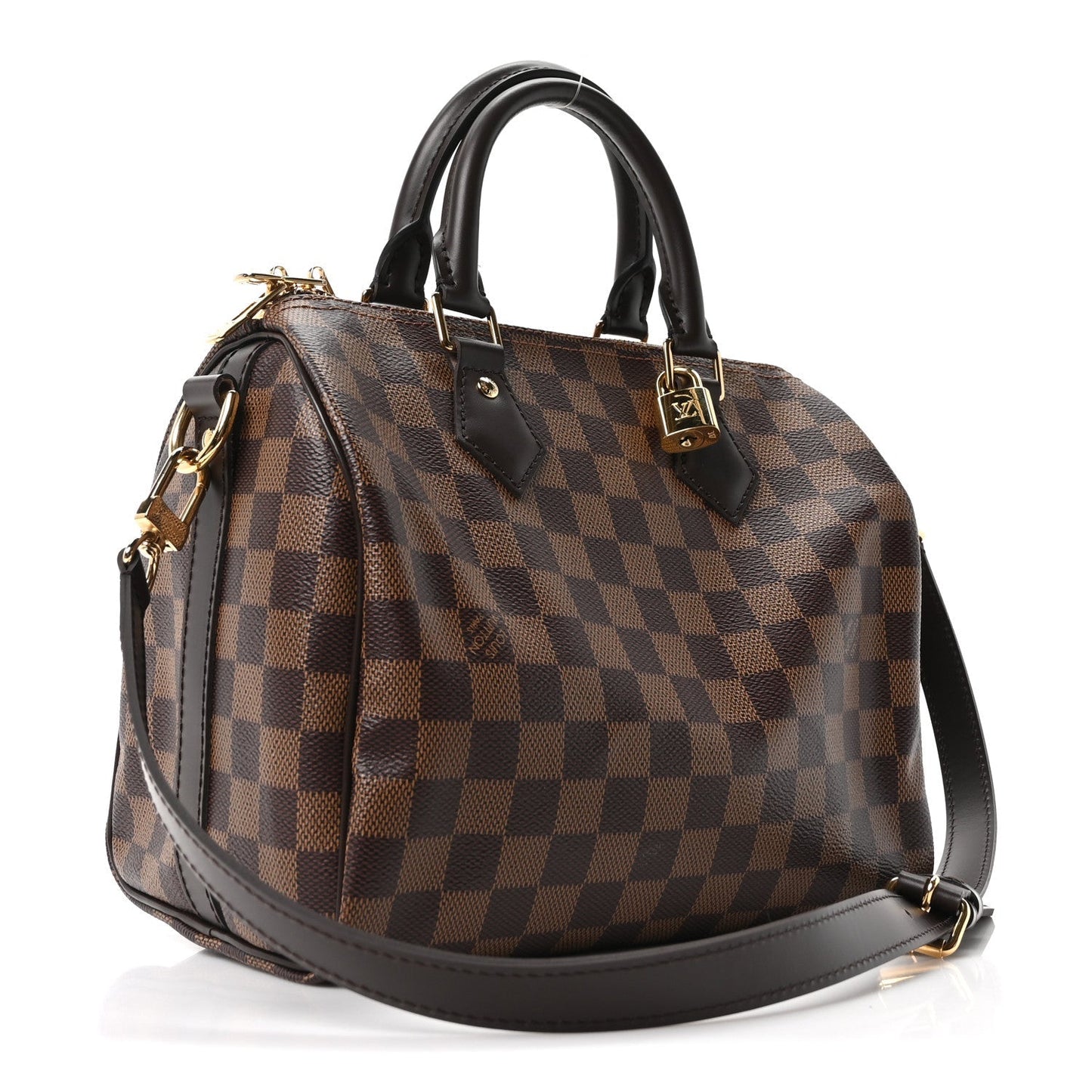 Damier Ebene Speedy Bandouliere 25