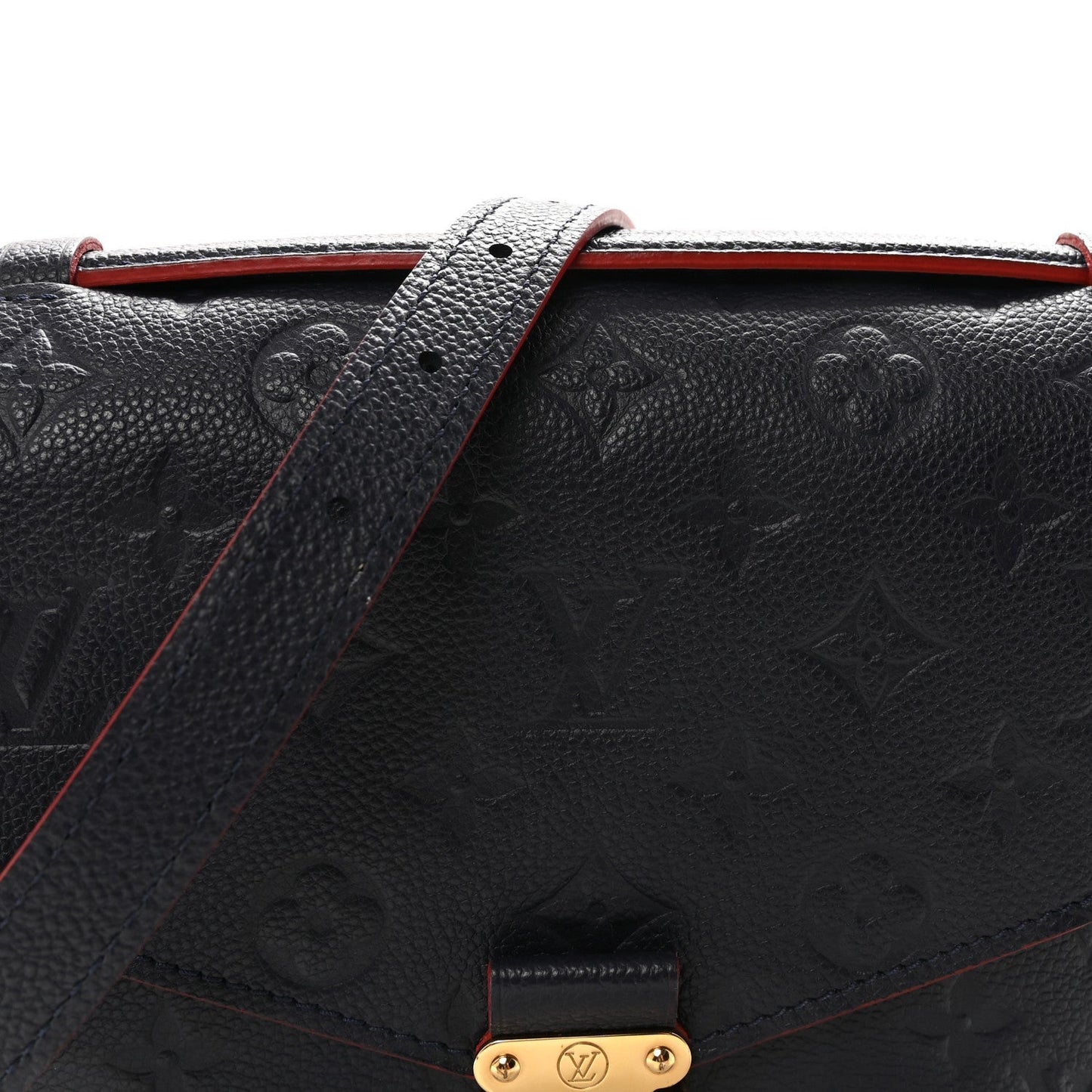 Empreinte Pochette Metis Marine Rouge