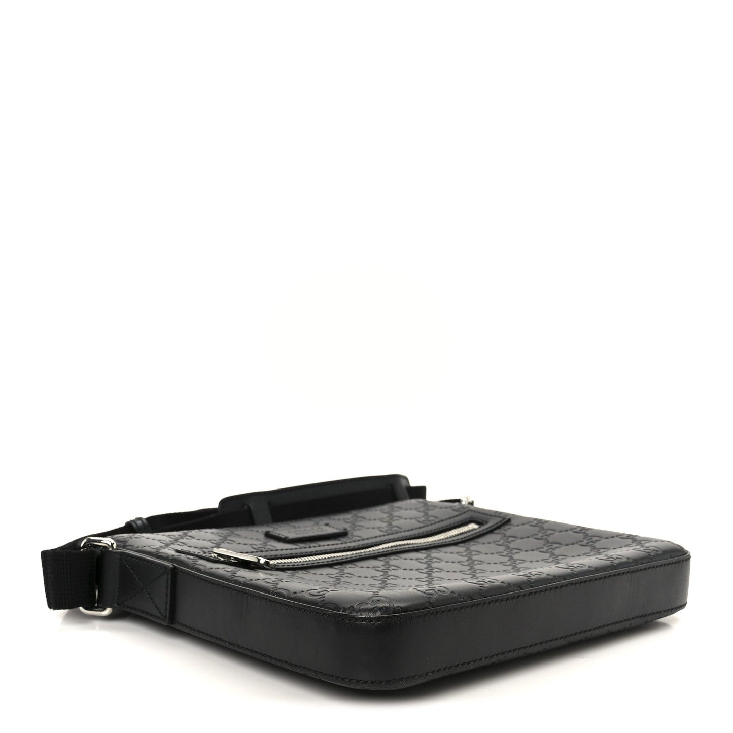 Guccissima Signature Small Messenger Bag Black