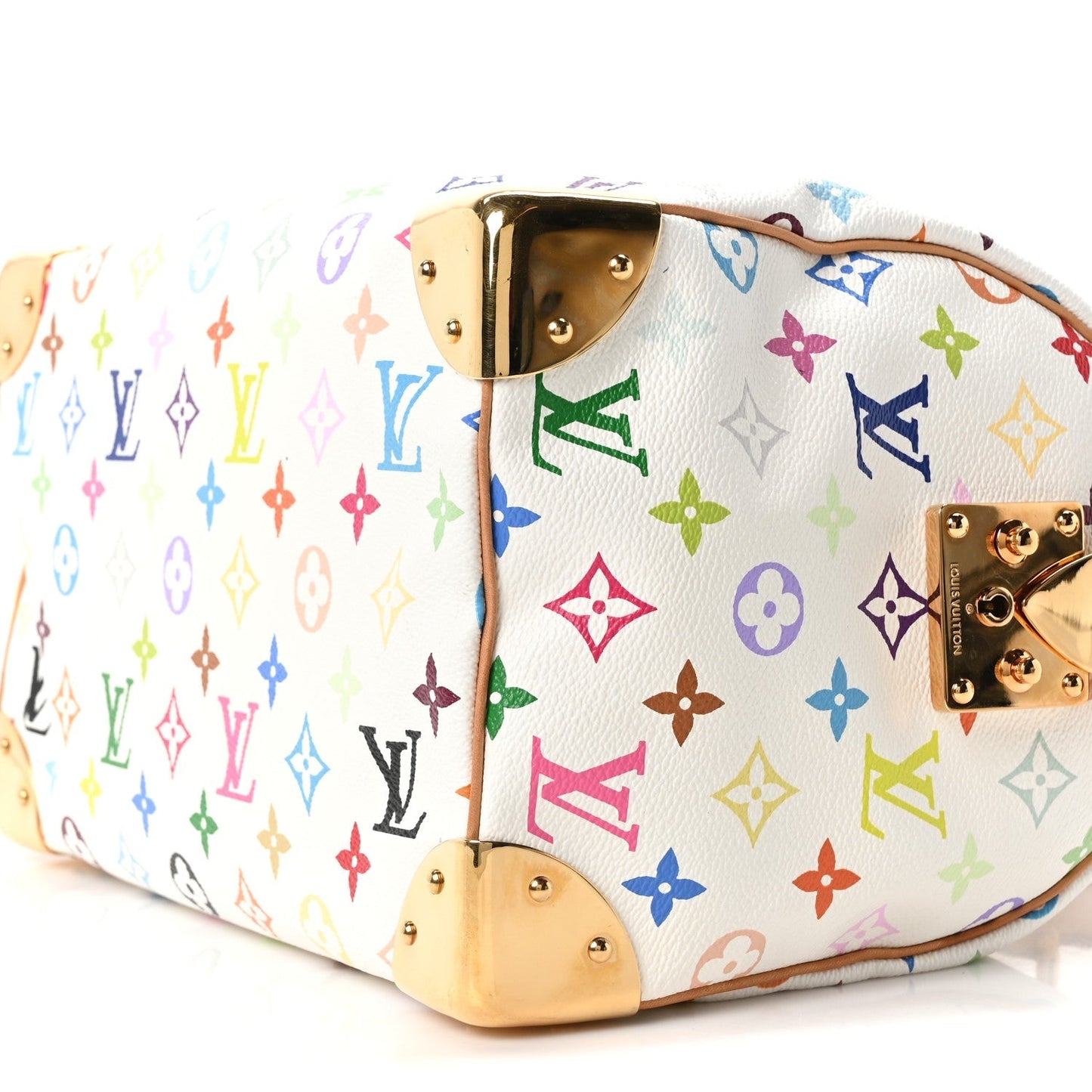 Monogram Multicolor Speedy 30 White