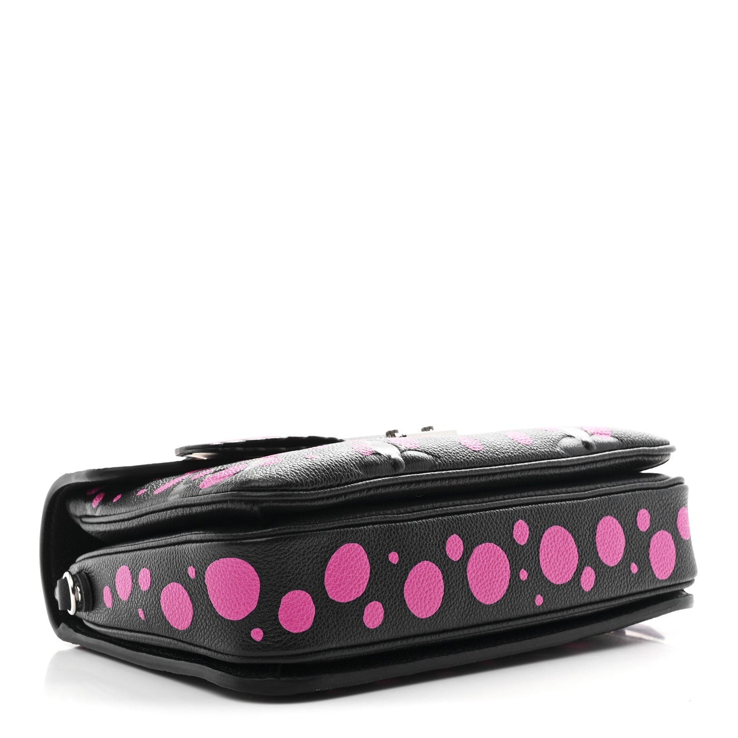 LV x YK Empreinte Monogram Giant Pochette Metis Black Fuchsia