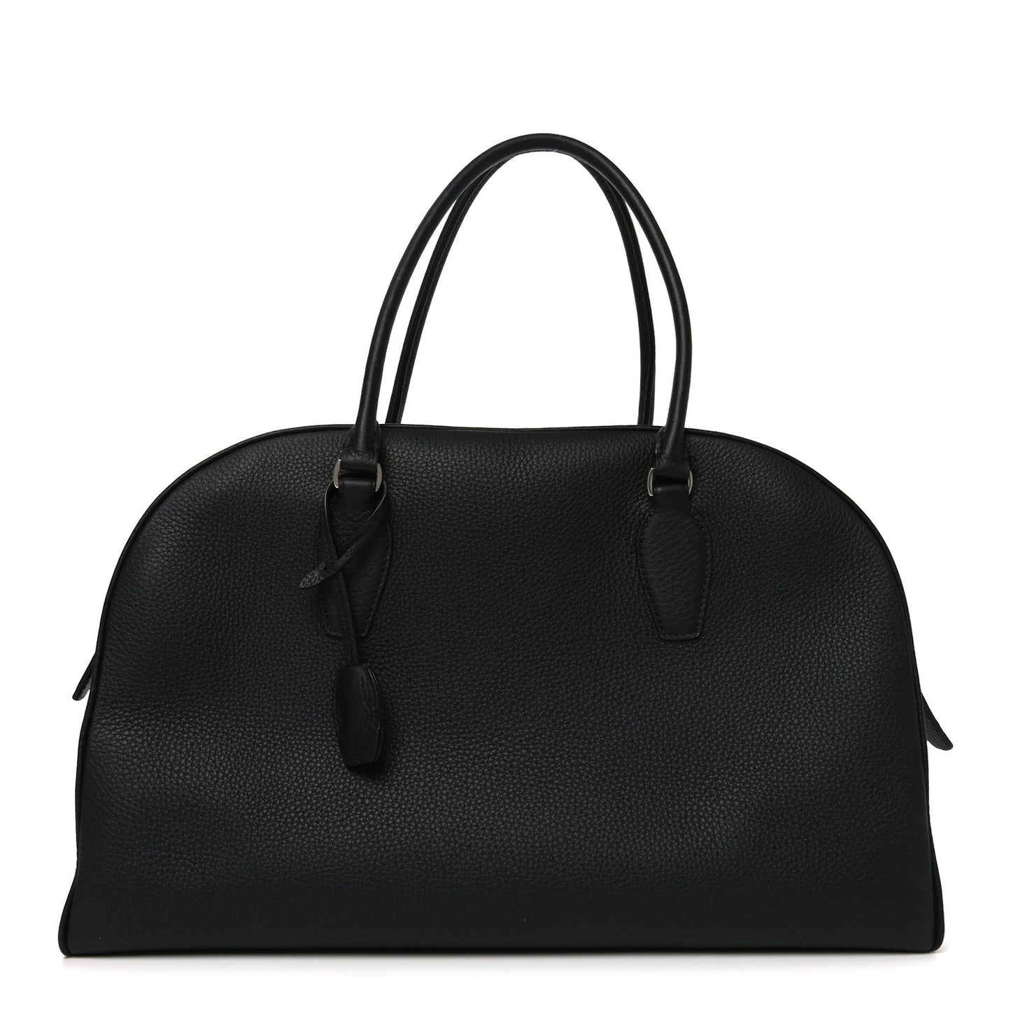 Matte Grained Calfskin India 15.75 Black