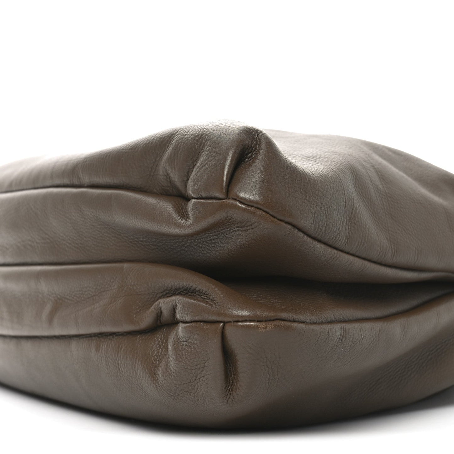Goatskin XL Bourse Bag Brown Melange