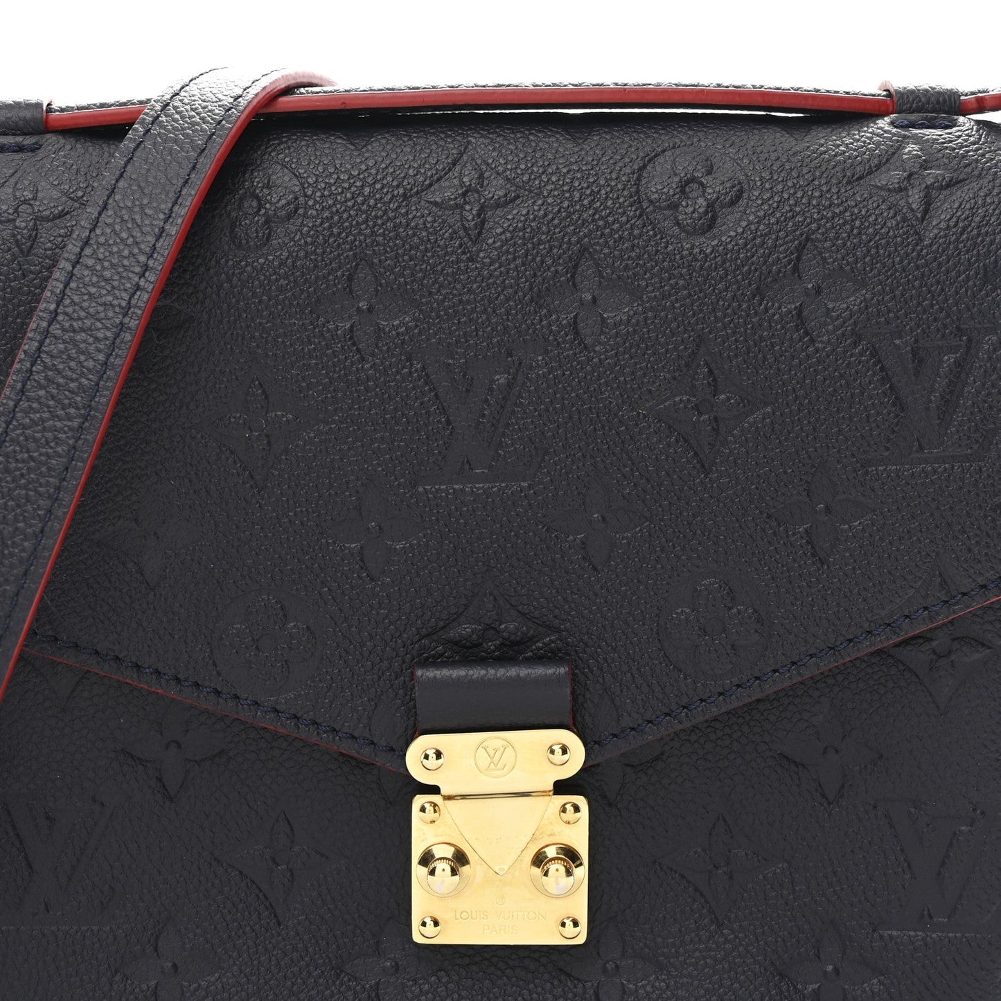 Empreinte Pochette Metis Marine Rouge