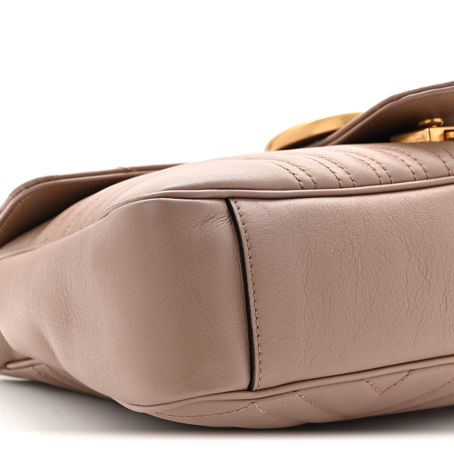 Calfskin Matelasse Medium GG Marmont Shoulder Bag Porcelain Rose