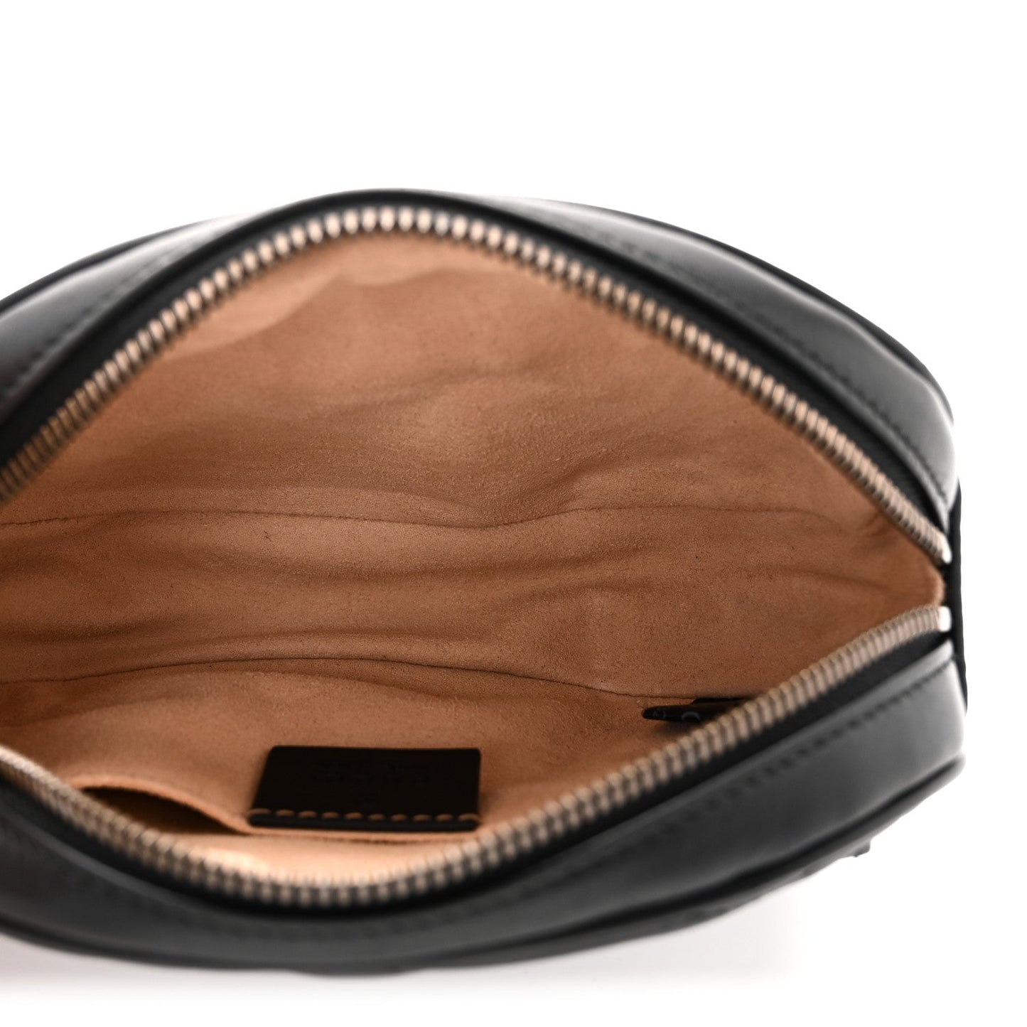 Calfskin Matelasse GG Marmont Belt Bag 85 34 Black