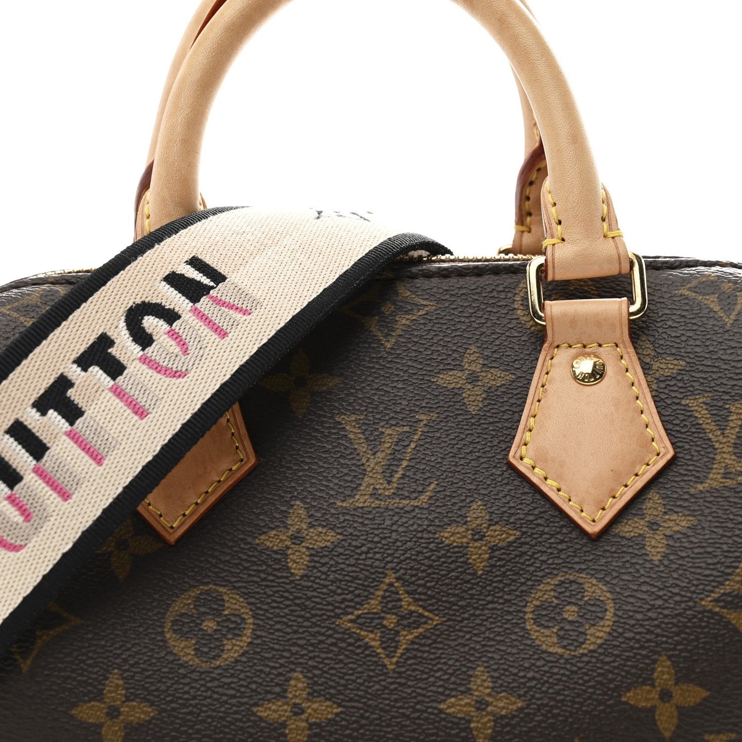 Monogram Speedy Bandouliere 20 Black