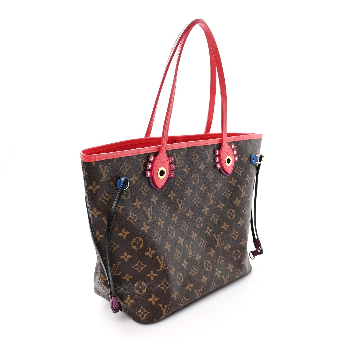 Monogram Totem Neo Neverfull MM Flamingo