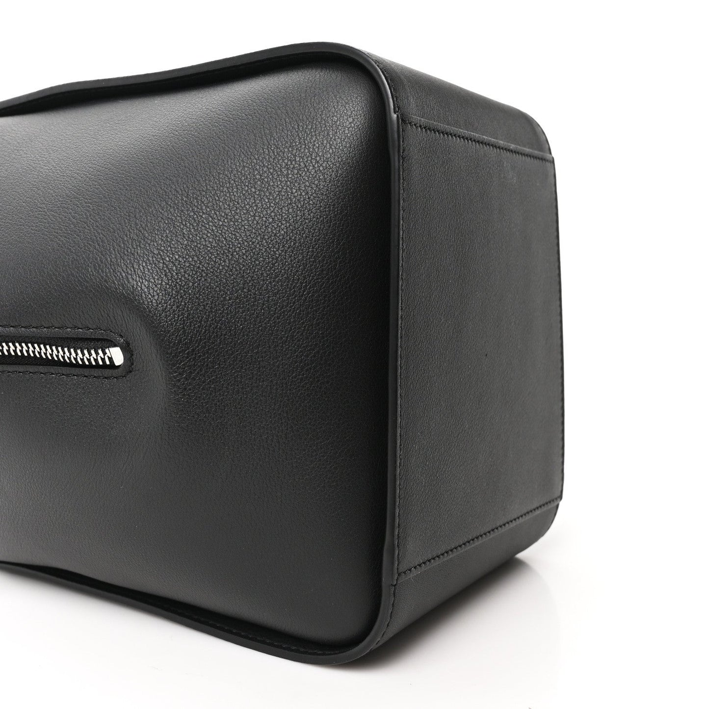 Soft Grained Calfskin Compact Hammock Shoulder Bag Black