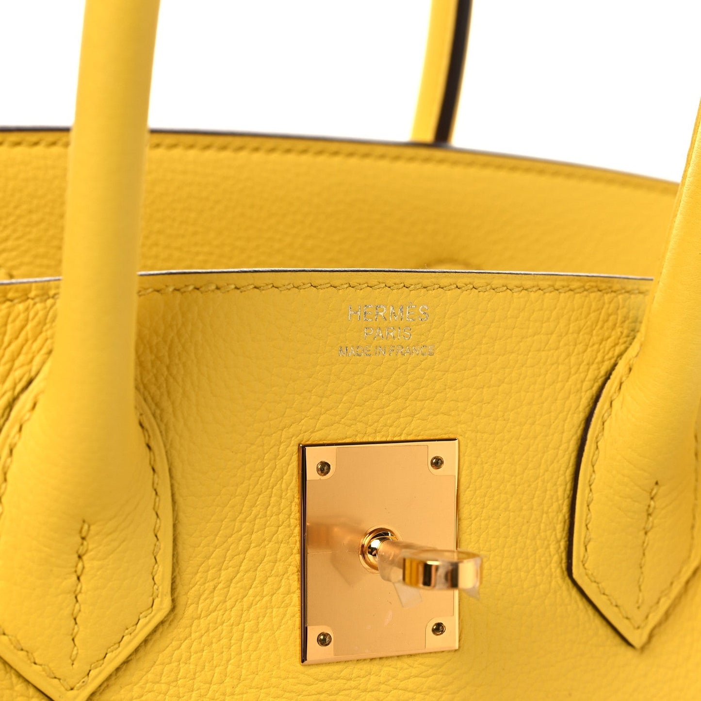 Togo Birkin 30 Jaune Citron