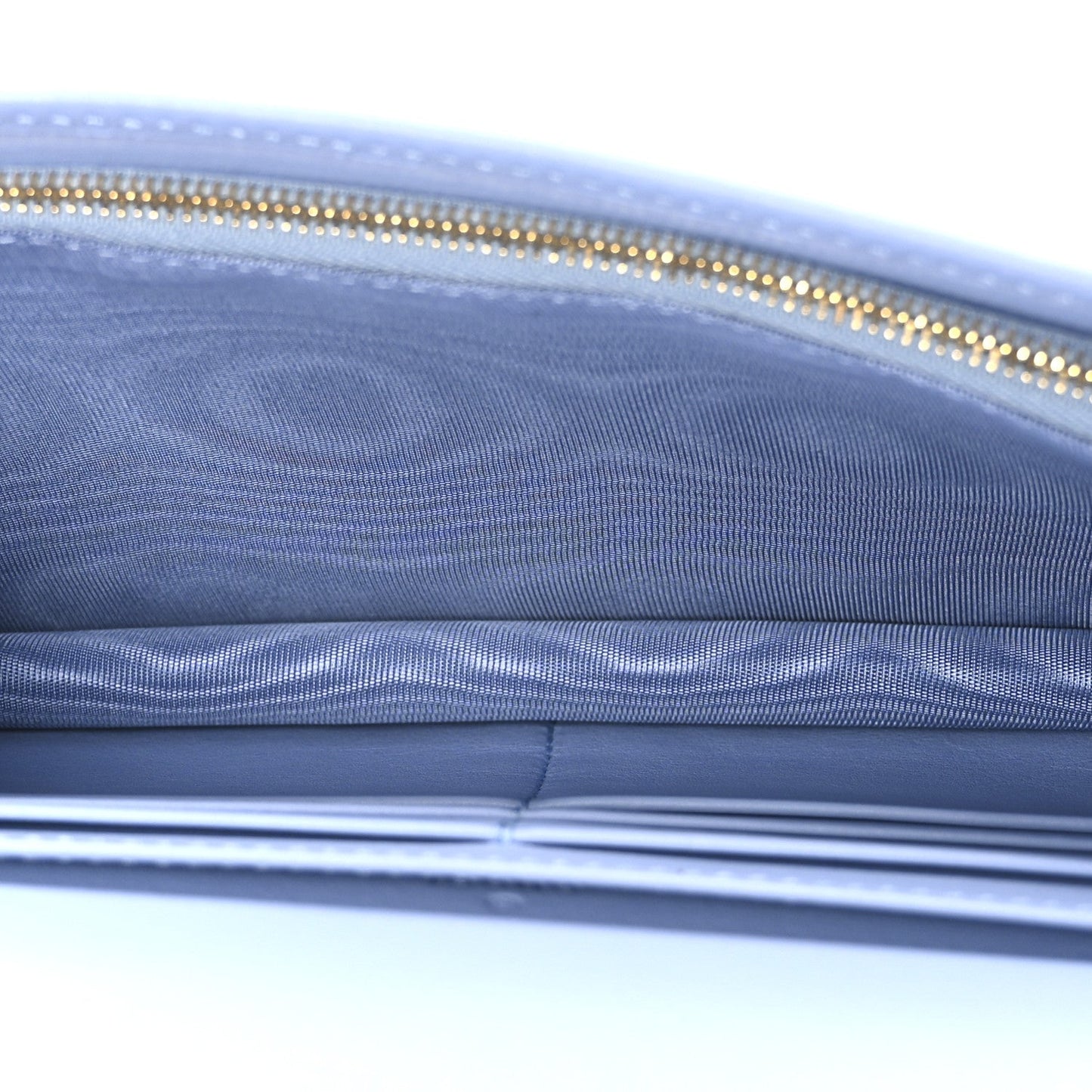 GG Supreme Monogram Textured Dollar Calfskin Mini GG Marmont Chain Wallet Light Pink Blue Beige